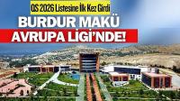 MAKÜ Avrupa Liginde! QS 2026 Listesine İlk Kez Girdi