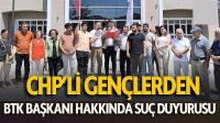 CHP'li gençler, instagram'ın erişime kapatılmasıyla ilgili BTK Başkanı hakkında suç duyurusunda bulundu