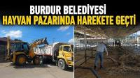 Burdur Belediyesi Hayvan Pazarında Harekete geçti