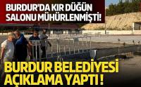 Mühürlenen Salon Hakkında Belediye'den Açıklama