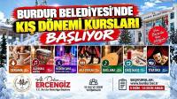 Burdur Belediyesi’nde Kış Dönemi Kursları Başlıyor