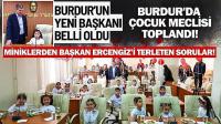 Burdur'da Çocuk Meclisi Toplandı! Burdur Yeni Başkanını Seçti: Minik Ada Üzen!