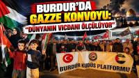 Burdur'da Gazze Konvoyu: