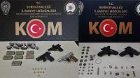 Burdur'da 13 Şüpheliye Silah Operasyonu!