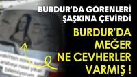 Burdur’da Görenleri Şaşkına Çevirdi
