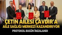 Çetin Ailesinden Çavdır’a Sağlık Yatırımı