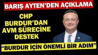 CHP Burdur’dan AVM Sürecine Destek: “Burdur İçin Önemli Bir Adım”