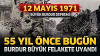 55 Yıl Önce Burdur Sallandı: 12 Mayıs 1971 Depreminin Acısı Hâlâ Hafızalarda
