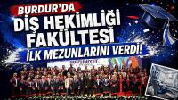 DİŞ HEKİMLİĞİ FAKÜLTESİ İLK MEZUNLARINI VERDİ