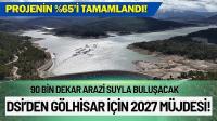 90 Bin Dekar Arazi Suyla Buluşacak: DSİ’den Gölhisar için 2027 Müjdesi!
