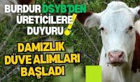 Burdur’da Üreticilere Destek