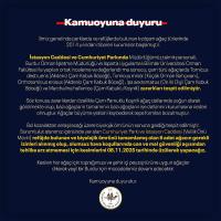 Burdur Belediyesinden Kuruyan ağaçlar ile ilgili Duyuru