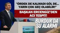 Burdur’da Su Alarmı: 