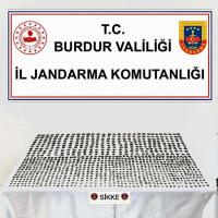 Burdur’da binlerce sikke ele geçirildi! 2 şüpheli yakalandı