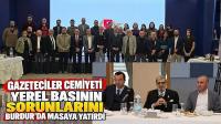 Gazeteciler Cemiyeti yerel basının sorunlarını Burdur’da masaya yatırdı