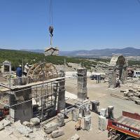 Kibyra’da Anıtsal Giriş Kapısı Yeniden Yükseliyor