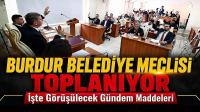 Burdur Belediye Meclisi Toplanıyor: İşte Görüşülecek Gündem Maddeleri