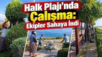 Burdur Halk Plajı’nda Bakım ve Düzenleme Çalışması