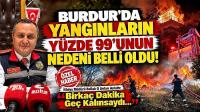 Burdur’da Yangınların Yüzde 99’unun Nedeni Belli Oldu!
