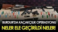 Burdur'da Kaçakçılık Operasyonu! Silah ve Tarihi Eserler Ele Geçirildi