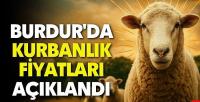 Burdur'da Kurbanlık Fiyatları Açıklandı