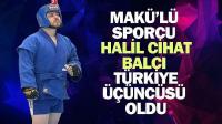 MAKÜ’lü sporcu Halil Cihat Balcı Türkiye üçüncüsü oldu