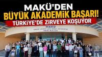 MAKÜ'den Büyük Akademik Başarı! Türkiye'de Zirveye Koşuyor