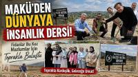 MAKÜ’de Fidanlar Bu Kez Mazlumlar İçin Toprakla Buluştu