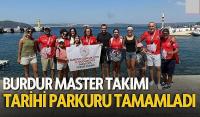 Burdur Master Takımı Çanakkale’de Tarihi Parkuru Tamamladı