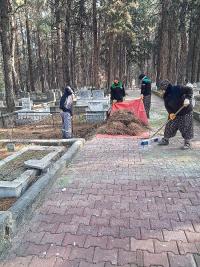 Mezarlıklar Bayram ziyaretlerine hazırlanıyor