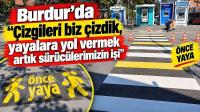 Burdur’da Yaya Geçitleri Yenilendi: Sürücülere Uyarı