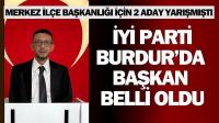 İYİ Parti Burdur Merkez İlçe Başkanlığı Seçiminde Kazanan Alihan Diken Oldu