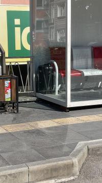 Burdur'da Panik Anları! Durakta Şüpheli Valiz