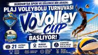 BURDUR'DA PLAJ VOLEYBOLU TURNUVASI 