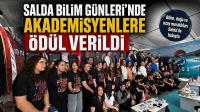 Salda Bilim Günleri’nde Akademisyenlere Ödül Verildi