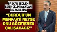 Başkan Seçilen Semih Çelikkaya'dan İlk Açıklama