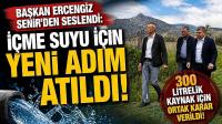 Başkan Ercengiz Senir’den Seslendi:İçme Suyu İçin Yeni Adım Atıldı