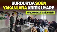 Burdur'da Soba Yakanlara Kritik Uyarı! 
