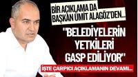 Başkan Ümit Alagöz: 