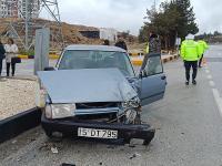 Büğdüz Kavşağından Kaza: 3 Yaralı