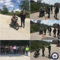 EMNİYET TRAFİK EKİPLERİNDEN MOTOSİKLET KULLANIMINA YÖNELİK BİLGİLENDİRME FAALİYETLERİ
