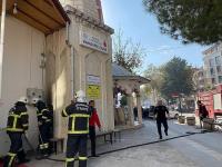 Burdur’da Cami Minaresinde Yangın!