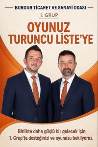 TURUNCU LİSTE İLE SEÇİME GİREN DİNÇER ve AYPAK'TAN DEĞİŞİM ÇIKIŞI