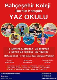 BAHÇEŞEHİR KOLEJİ'NDE YAZ OKULU BAŞLIYOR!