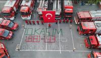 Burdur İtfaiyesinden Anlamlı 10 Kasım Anması