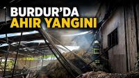 Burdur'da Ahır Yangını!