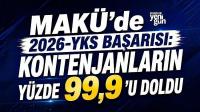 MAKÜ’de 2026-YKS başarısı: Kontenjanların yüzde 99,9’u doldu