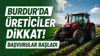 Burdur’da 2027 Üretim Yılı ÇKS Başvuruları Başladı