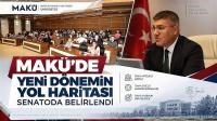 MAKÜ’de Yeni Dönemin Yol Haritası Senatoda Belirlendi