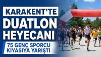 Karakent’te Bölgesel Triatlon Ligi Duatlon Heyecanı